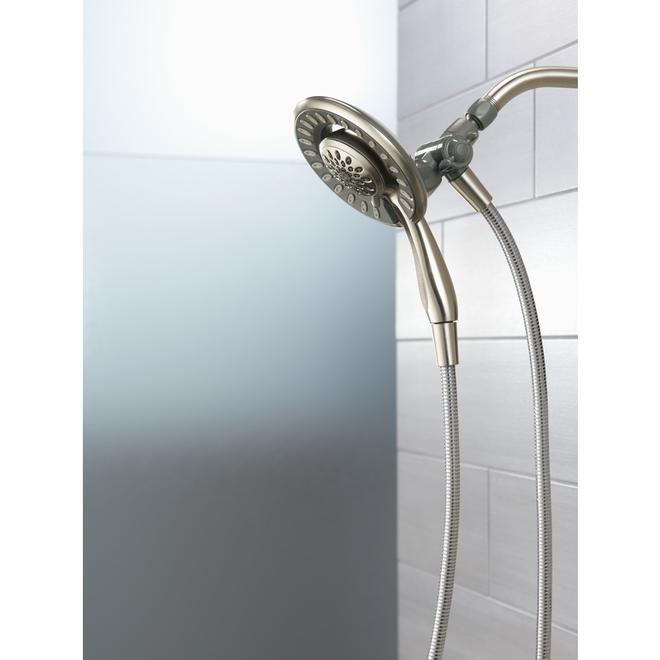 DELTA In2Ition Satin Nickel 4Spray Shower Head 75481DSN RONA