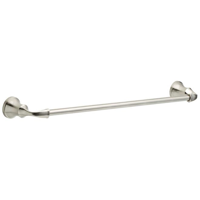 Porte-serviettes simple Lorain en nickel brossé de DELTA