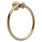 DELTA Lahara Champagne Bronze Wall Mount Towel Ring
