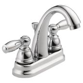 Robinet de salle de bain, 2 poignées, chrome