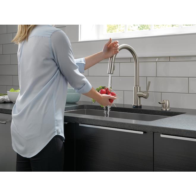 DELTA Trask Touch20 Spotshied Stainless 1 Handle Pull Down Touch