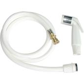 Master Plumber 4-ft Rinse Hose with Sprayer