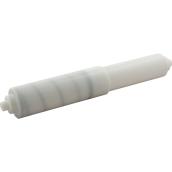 Porte-rouleau pour papier de toilette Master Plumber en plastique blanc