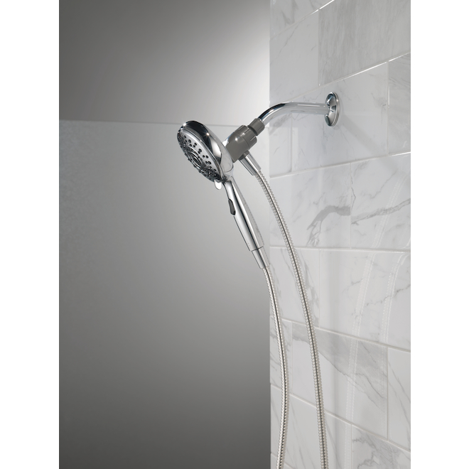 Delta 6-function Chromed Finish Shower Head