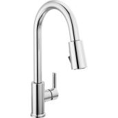 Peerless Kitchen Faucet with 1 Handle and Pull-Down Spout - Chrome