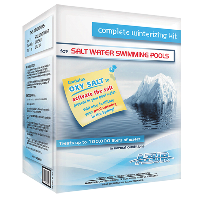 Salt Water Swimming Pool Closing Kit