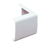 Wiremold Outside Corner Wire Cover Plastic White