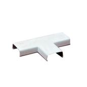 Wiremold T-Fitting Wire Cover 4-in Plastic White