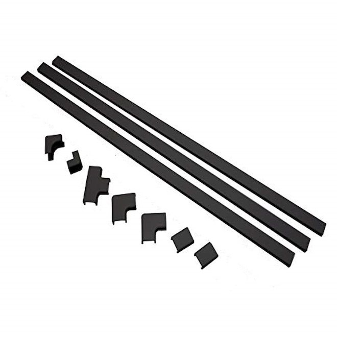 Sanus Cable Cover TV Kit 48in Black 10Pieces CCS2KBK RONA