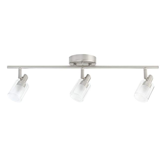 Globe Electric Eden 3-Light Track Light - Brushed Steel