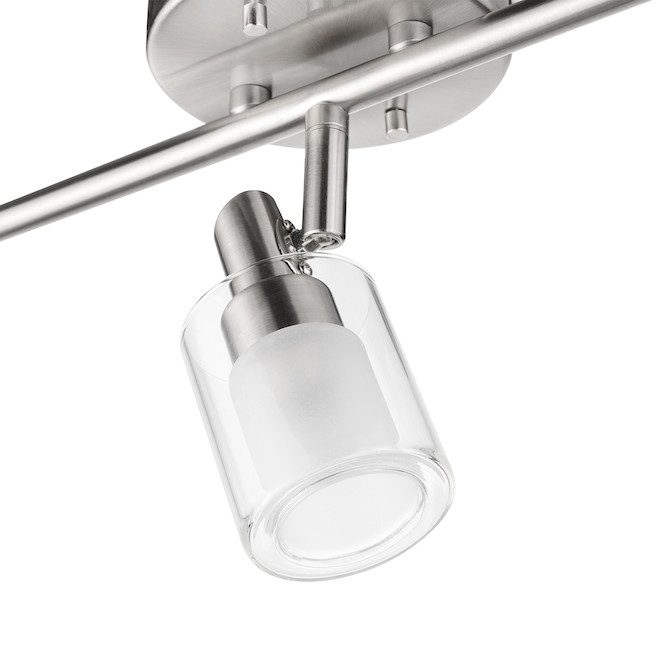 Globe Electric Eden 3-Light Track Light - Brushed Steel