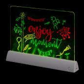 Globe Electric 9,25 x 12.26-in Colour-Changing LED Glow Board - Battery-operated