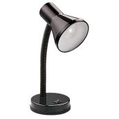 Globe Gooseneck Desk Lamp - 14.75" - Metal - Black
