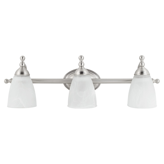 Globe Electric 3 Light Bathroom Fixture, How To Remove Glass Shade From Bathroom Light Fixture