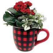 Marche Floral Holiday Arrangement - 7-in Coffee Mug