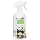 Nettoyant multisurface Attitude, biodégradable, parfum de zeste d'agrumes, 800 ml