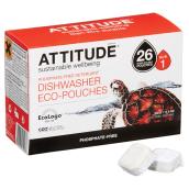 Phosphate-Free Dishwasher Detergent - 26 Pouches