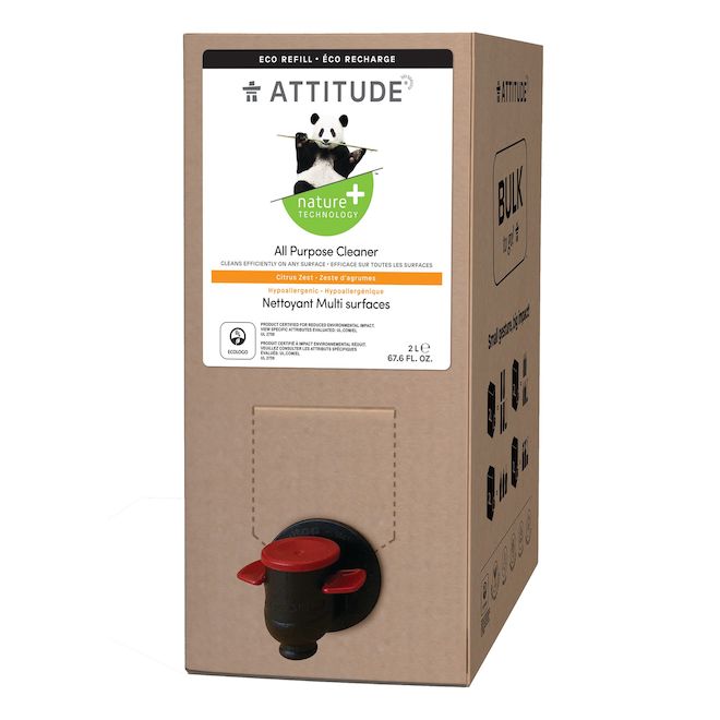 Attitude Nature + Technology Citrus Zest All Purpose Cleaner - 2 L