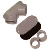 Pull Elbow - PVC - 90° - 1/2