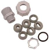 Strain Relief Connector - PVC - 1/2