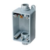 Grey FSC Gang Box 1 Gang PVC