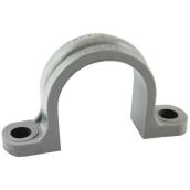 Sangle pour conduit, PCV, 2 trous, 1 1/2