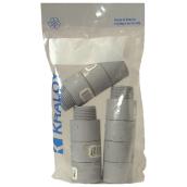 Terminal Adaptor - PVC - 3/4 - Male - 10/Pk