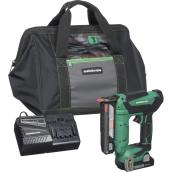 Metabo HPT Cordless 23-Gauge Pin Nailer with Battery and Charger - 3Ah Compact Li-Ion - LED Light