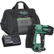 Metabo HPT 18-Volt 2 1/2-in Cordless Straight Finish Nailer with Battery and Charger - 16-Gauge - LED Light