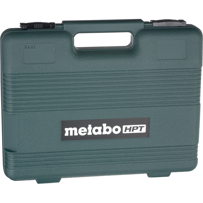 Metabo HPT Pneumatic Stapler Kit - 1/4-in Crown - 18-Gauge - Tool-Free Adjustment - Ergonomic Design