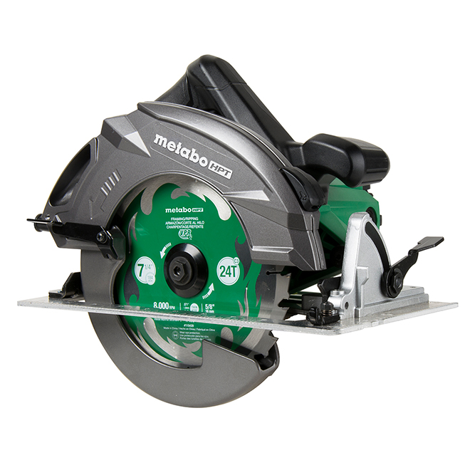 Metabo HPT Ripmax 7 1/4-in Corded Circular Saw with Brake - 15-Amp Motor - 6800 RPM - 2 3/8-in Cutting Capacity