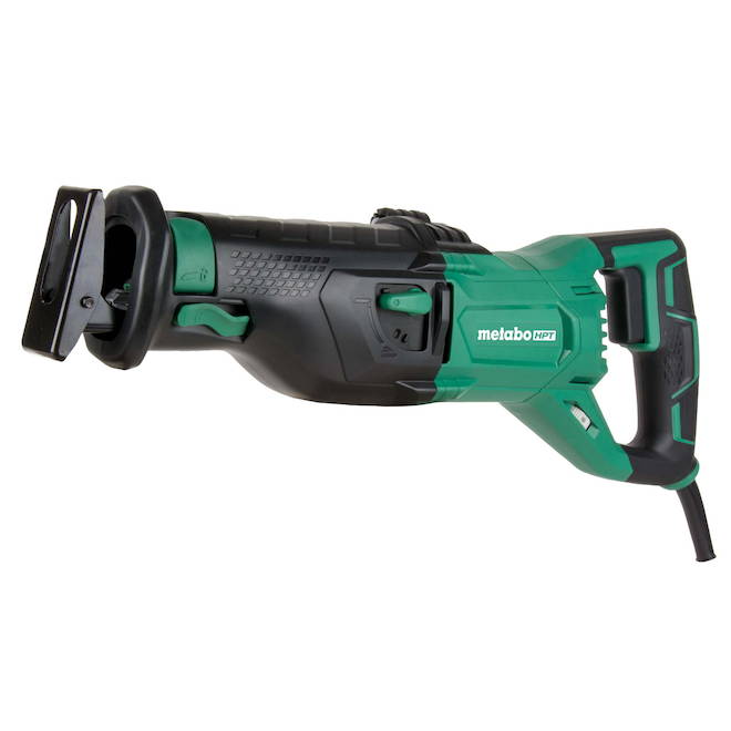 Metabo HPT Corded Reciprocating Saw - 11-Amp Motor - 1-1/8-in Stroke Length - Quick Change