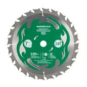 Metabo HPT VPR Framing Circular Saw Blade - 7 1/4-in dia - 5/8-in Arbour - 24-TPI - Carbide-Tipped