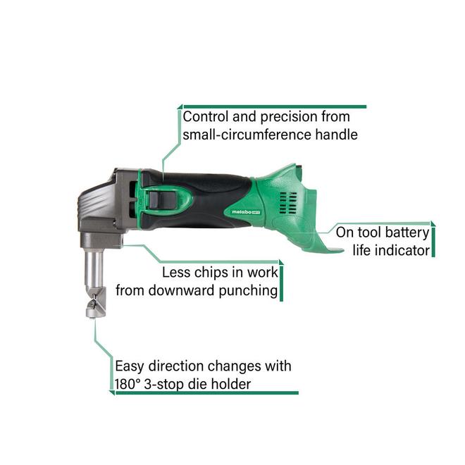 Battery deals nibbler tool