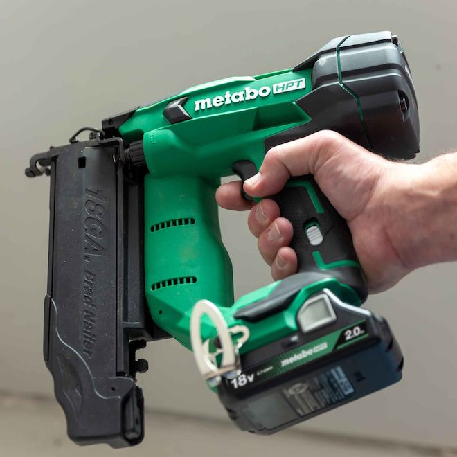 Metabo HPT Cordless Brad Nailer 18V MultiVolt Brushless 18-Gauge