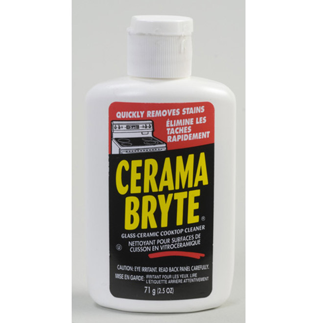 Nettoyant de surface de cuisson en vitrocéramique Cerama Bryte, élimine les  taches, fibre de verre et marbre, 71 g CB-07125-CL