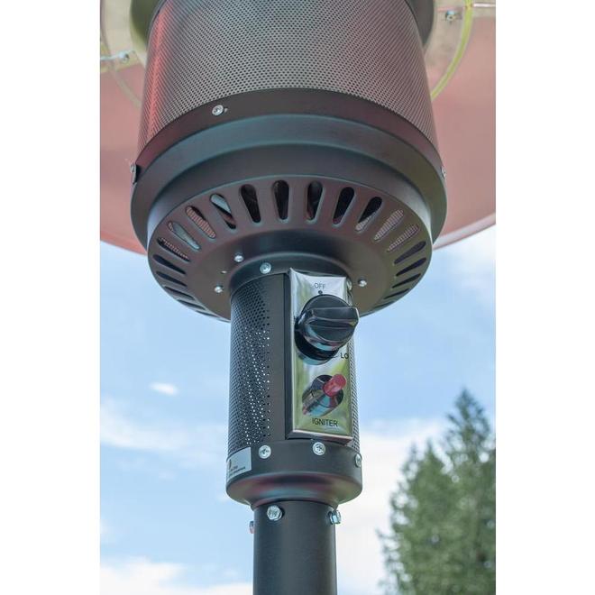 Paramount Mocha and Stainless Patio Heater