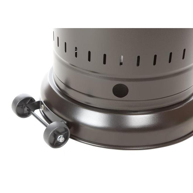 Paramount Mocha and Stainless Patio Heater