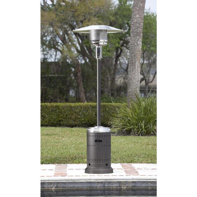 Paramount Mocha and Stainless Patio Heater