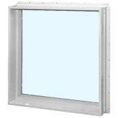 Fenêtre fixe à double vitrage All Weather Windows, blanc, PVC, 35 3/8 po l. x 15 3/4 po H.
