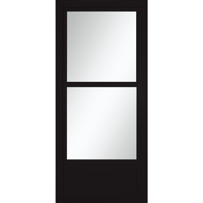 Image of Larson | Tradewinds Storm Door - 32-In X 81-In - Midview - Aluminum - Black | Rona