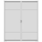 Larson Brisa Double Door Retractable Screen 72 x 80-in - White