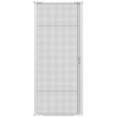 Larson Brisa 36-in x 80-in White Retractable Screen Door