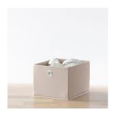 Grand tiroir en tissu, 10,8 po x 13,8 po x 8,9 po, taupe