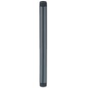 Tube de prolongement, 3/4" x 12", plastique, noir