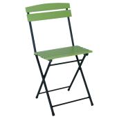 Chaise bistro pliante, couleurs assorties