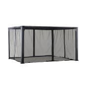 Style Selections Black Insect Netting for 10 x 12-ft Gazebo