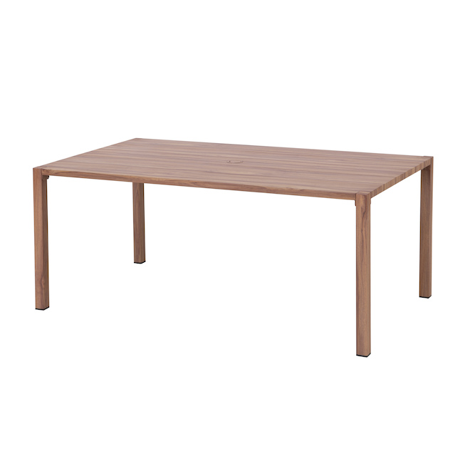 Landon & Co. Austin Dinner Set in Dark Walnut - 7-Piece