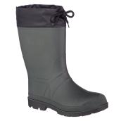 Bottes de chasse, homme, caoutchouc, pointure 8, kaki/noir