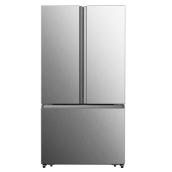 Hisense 26.6-ft³ Two-Door Standard-Depth French Door Refrigerator Ice Dispenser Smudge-Free Stainless Steel Energy Star